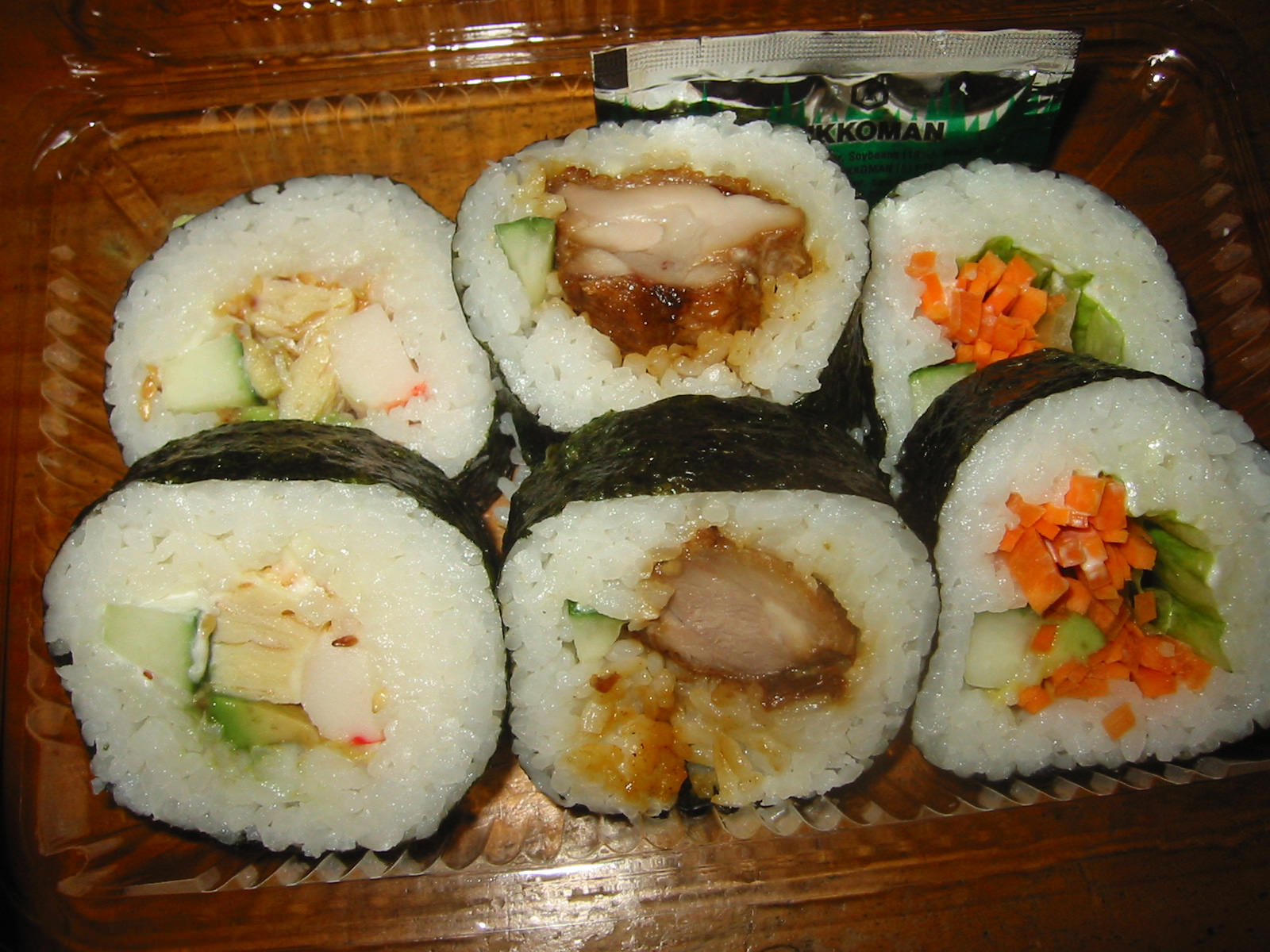 Jac's assorted sushi