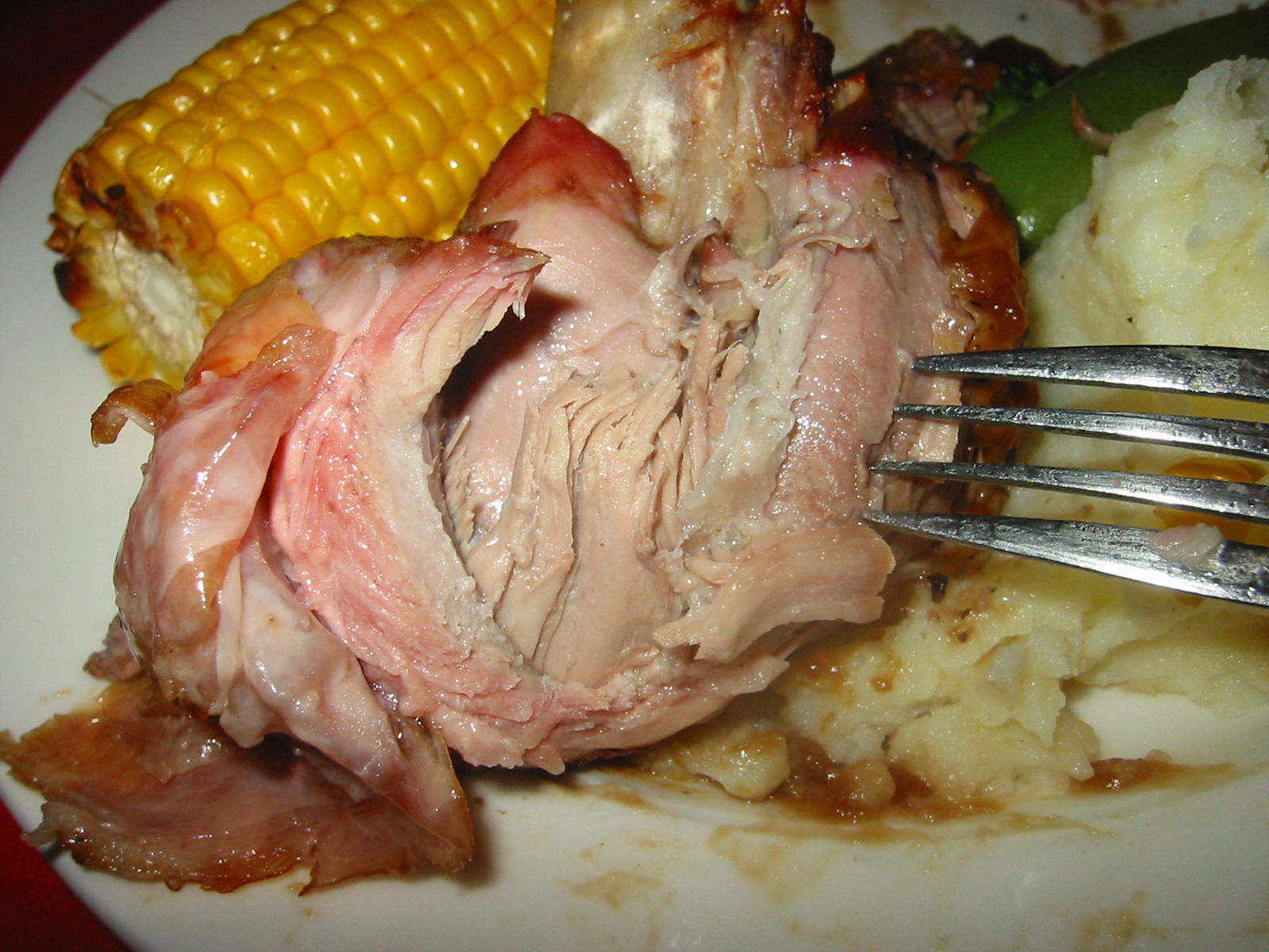 Turkey looks like pork!