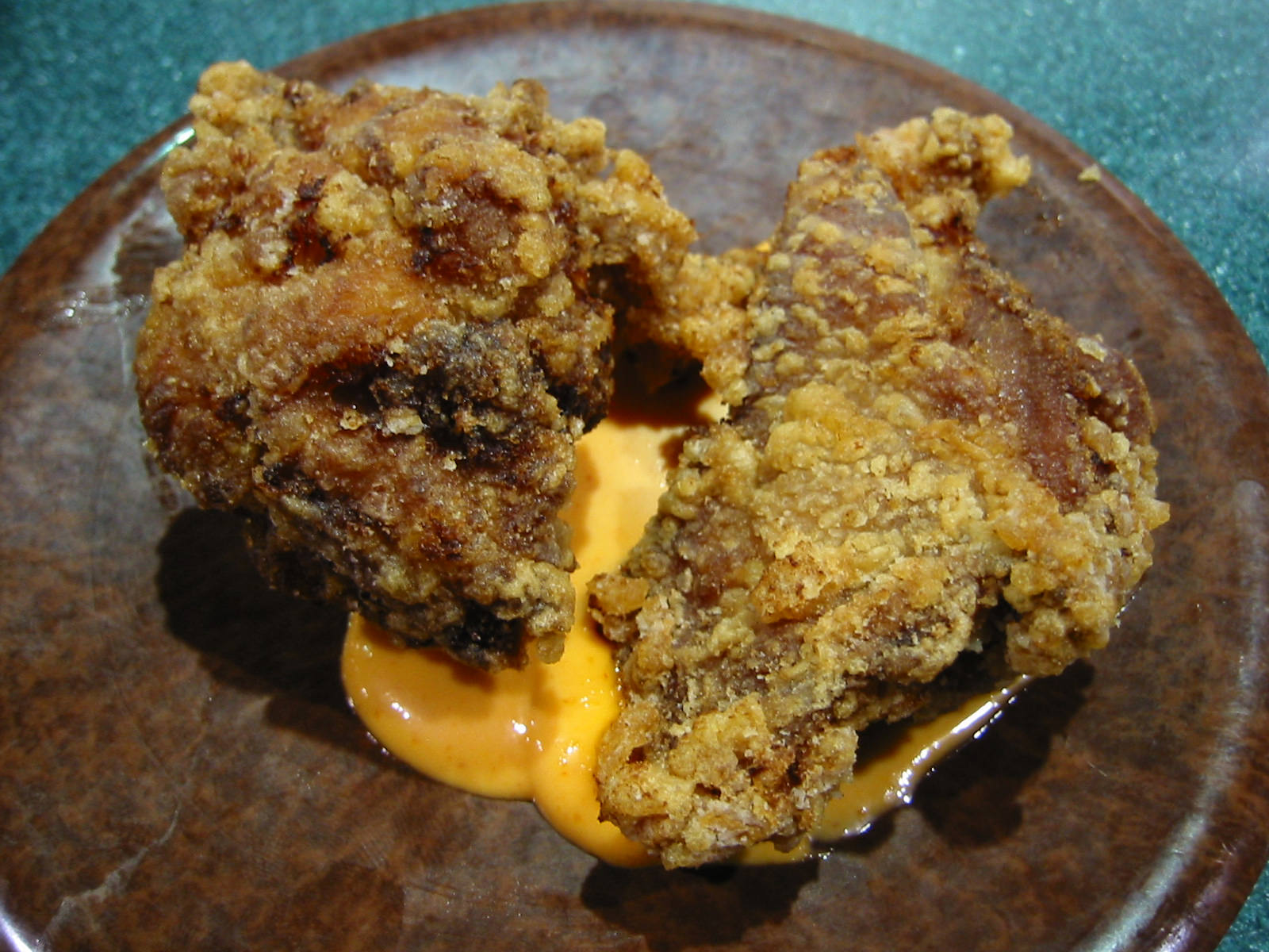 Chicken karaage (deep-fried chicken)
