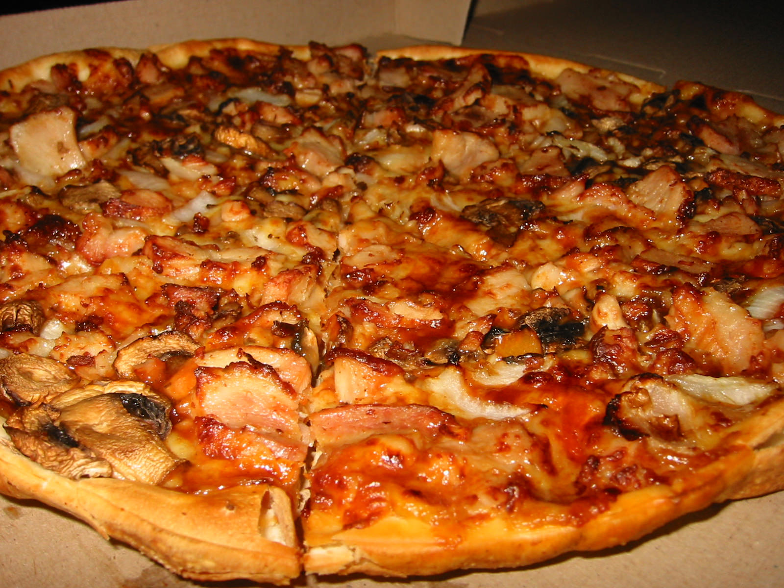 BBQ Chicken Pizza from Pizza Hut