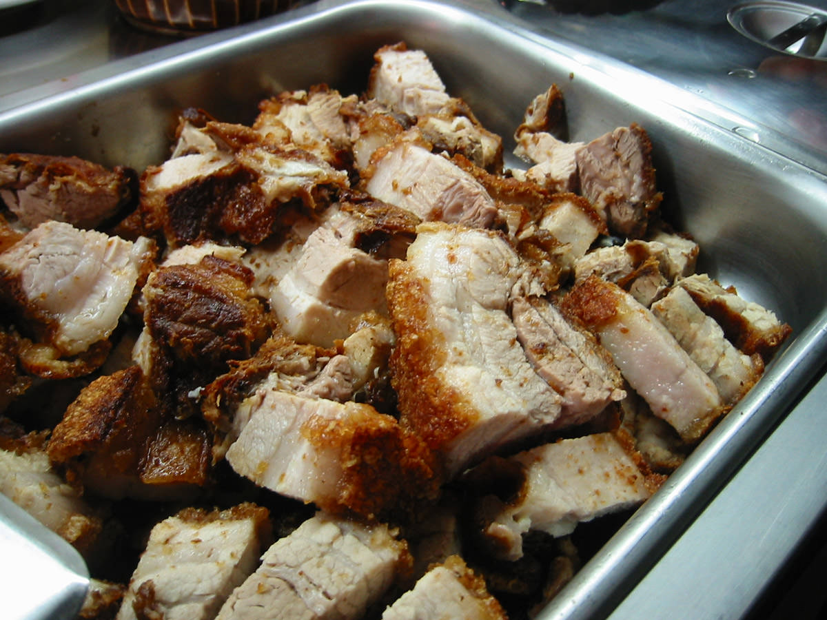 Roast belly pork