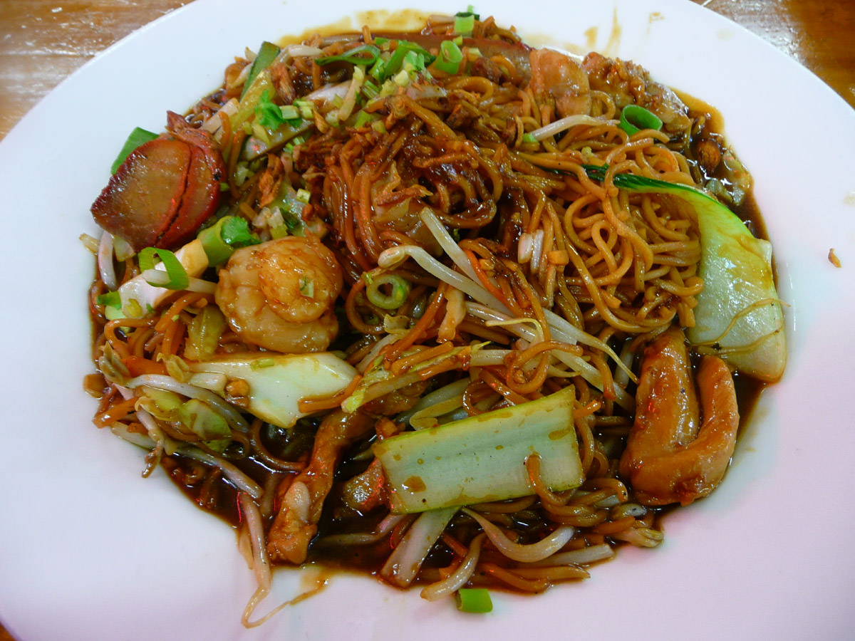 Combination noodles from Penang Cuisine