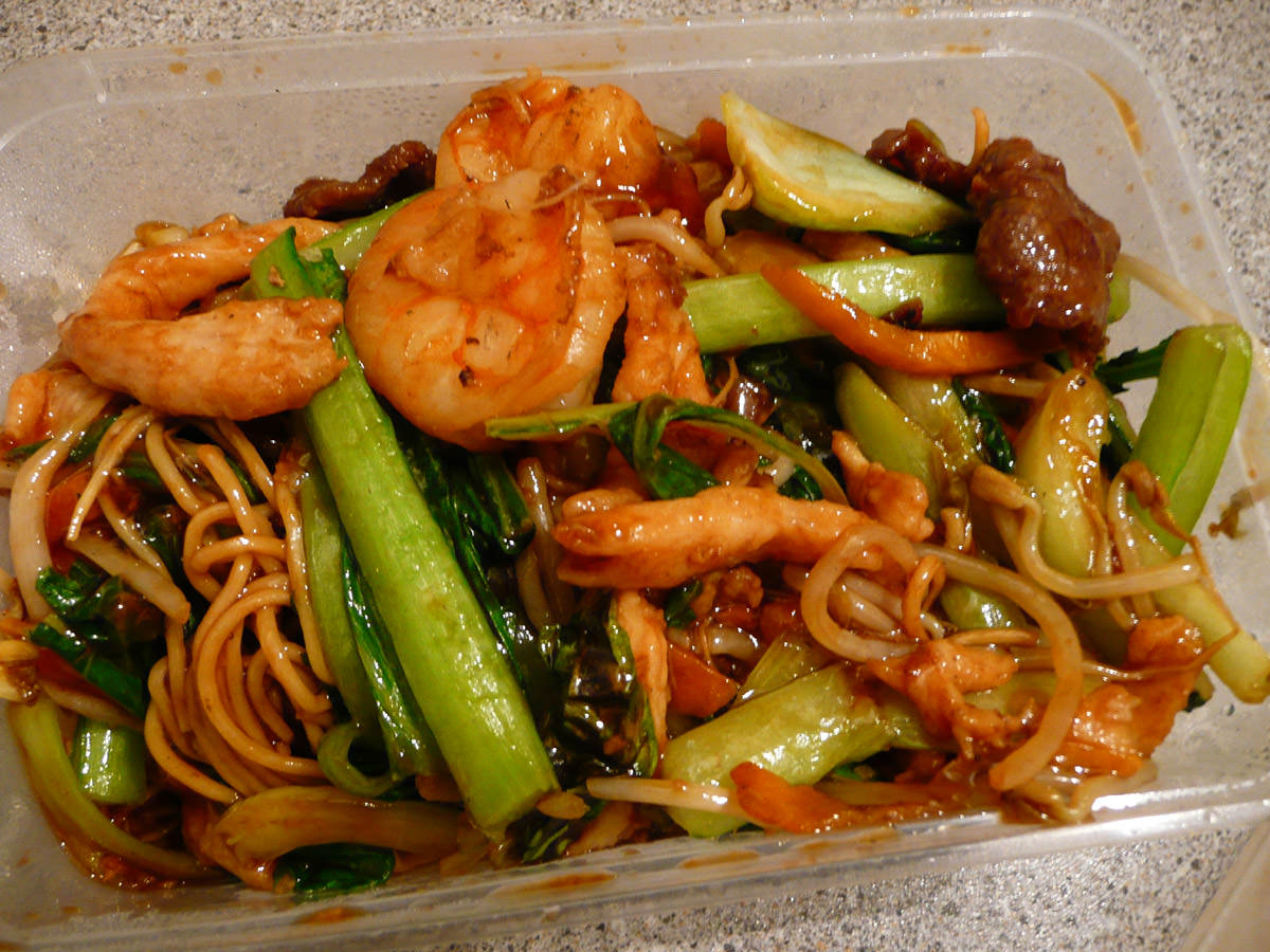 Combination chow mein