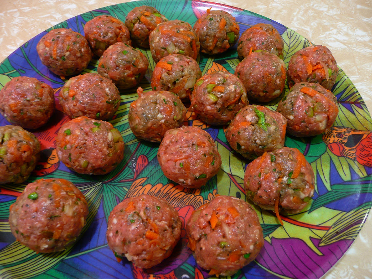 Meatballs (before cooking)