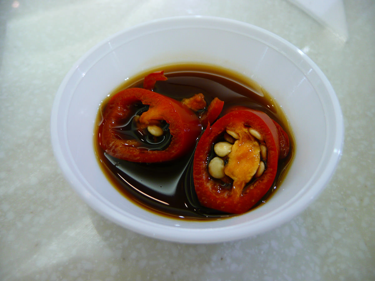 Chilli in soy sauce