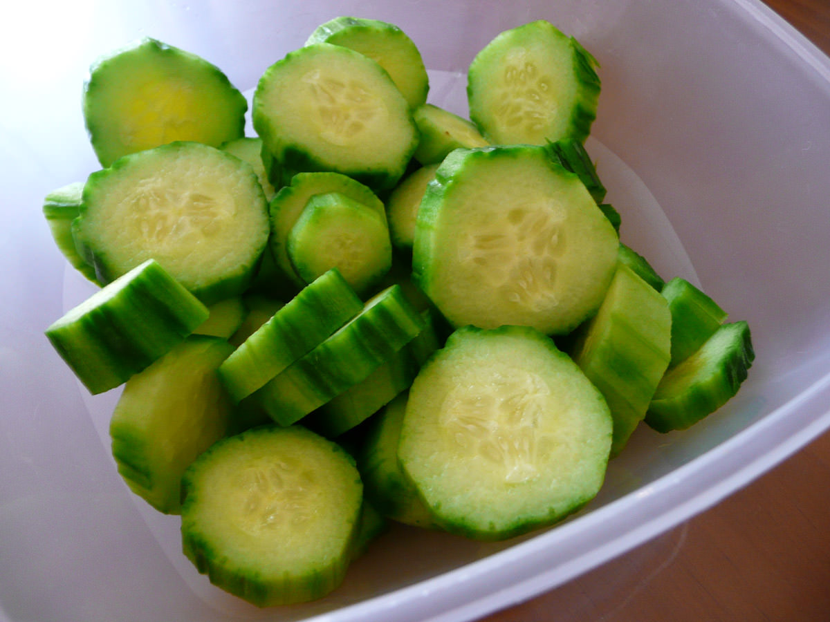 Cucumber for nasi lemak