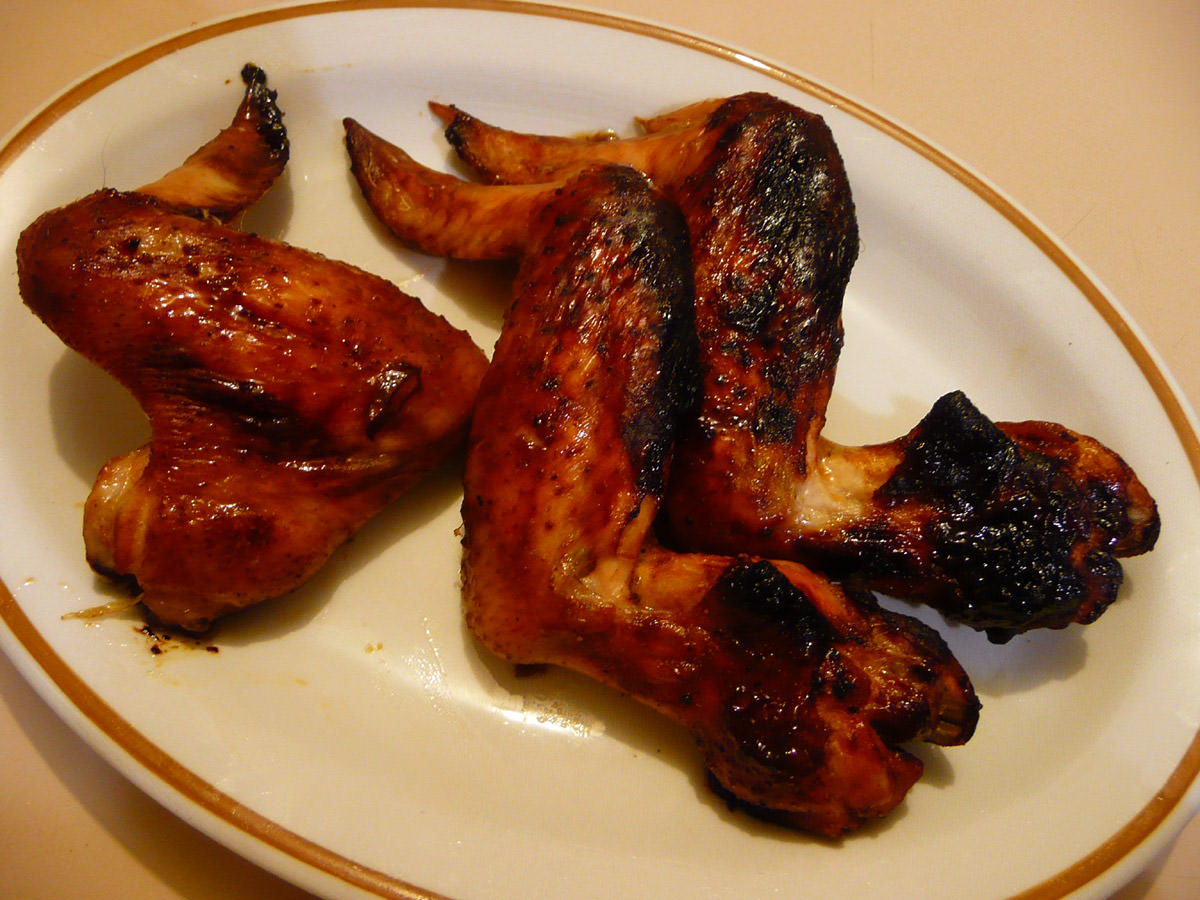 Chicken wings for dinner