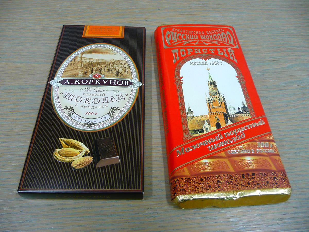 Chocolate from Russia