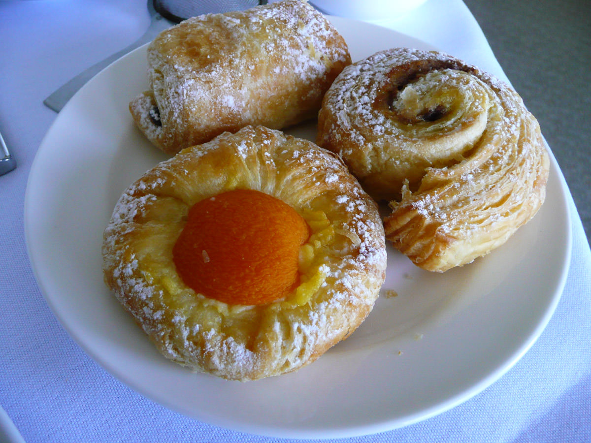 Selection of danishes
