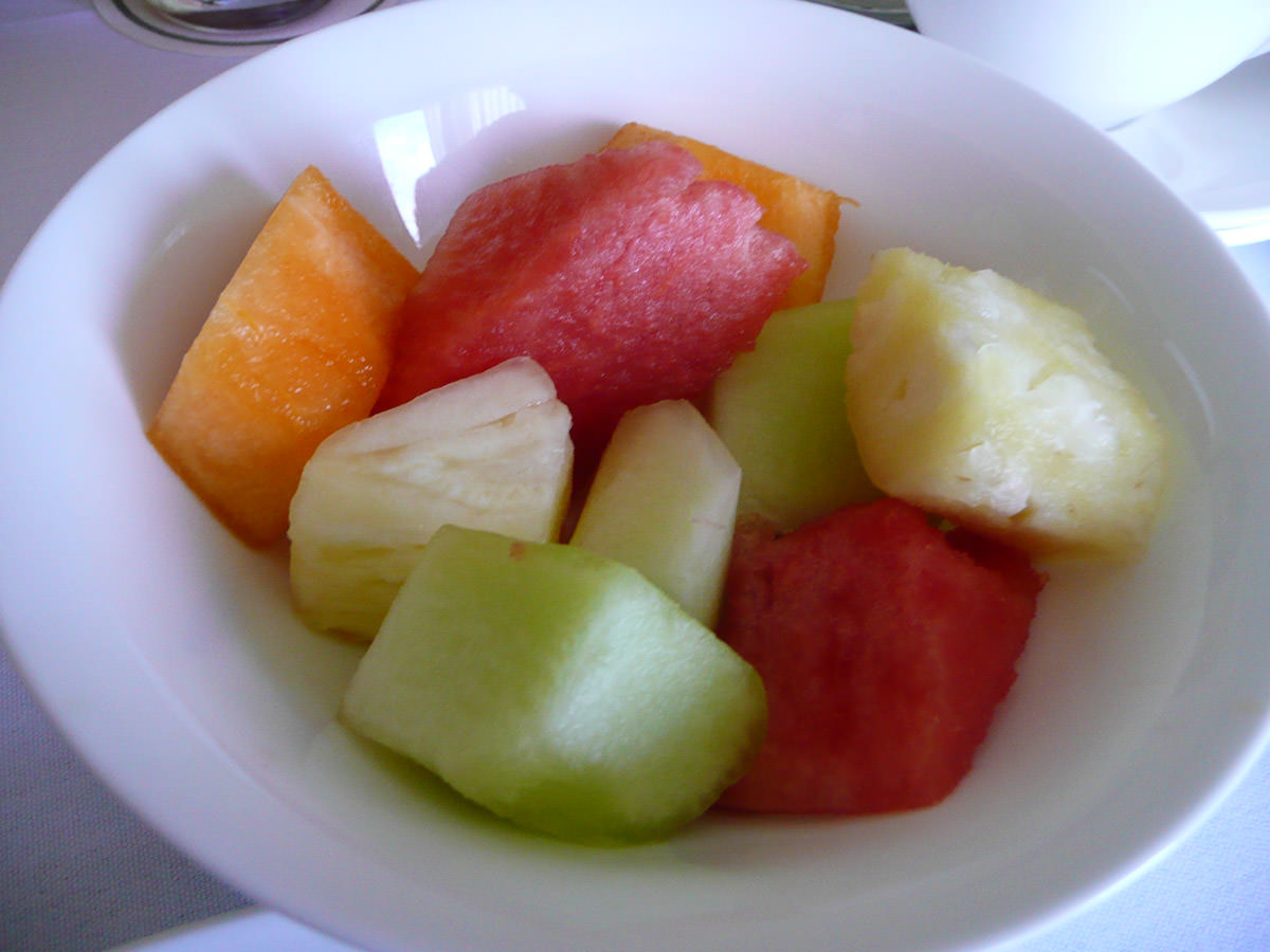 Fresh fruit - honeydew melon, rockmelon, watermelon, pineapple