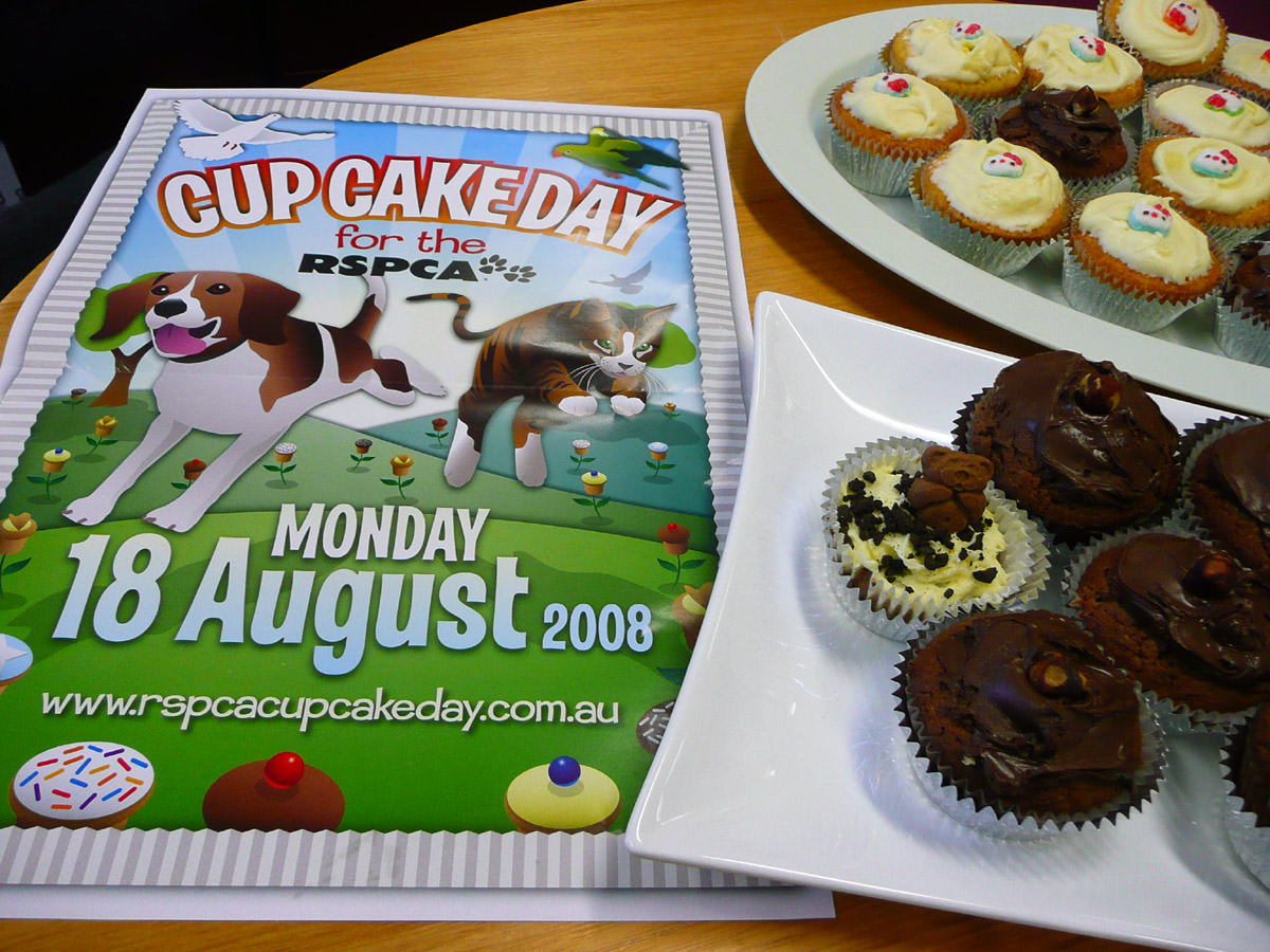 Cupcakes for RSPCA Cupcake Day