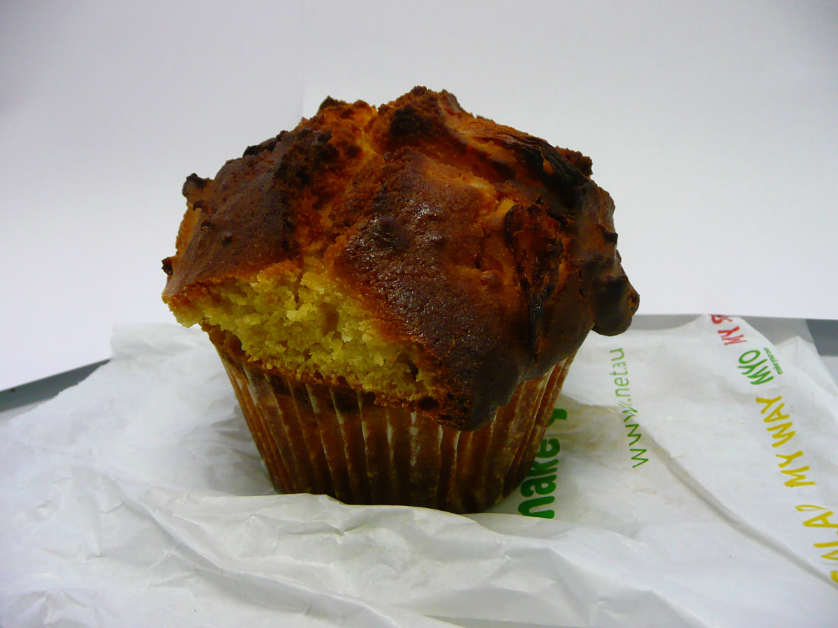 Pineapple muffin from MYO