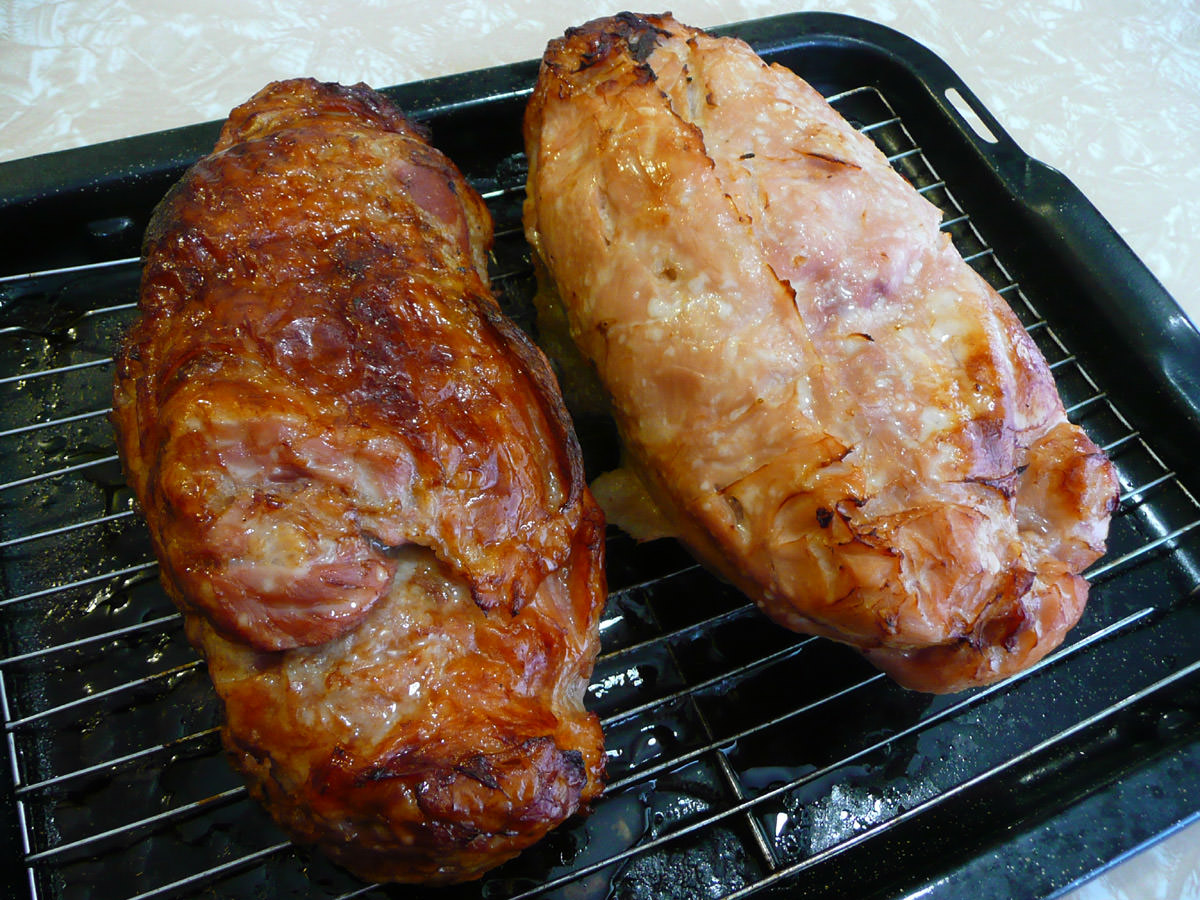 Turkey thigh and breast roasts