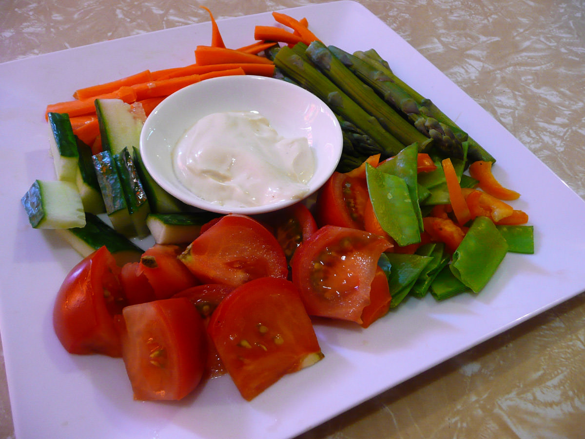 Vegetables and aioli