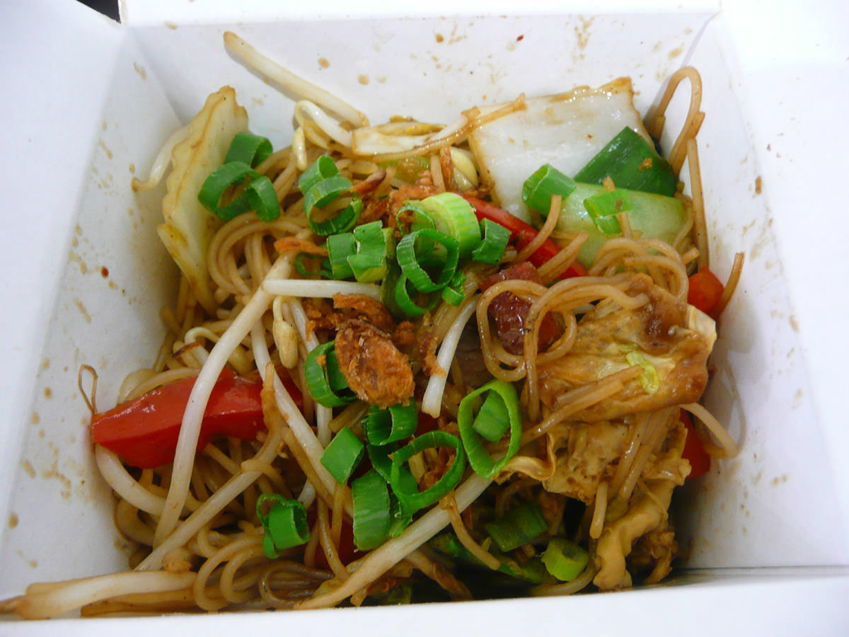 Yet another version of Singapore noodles