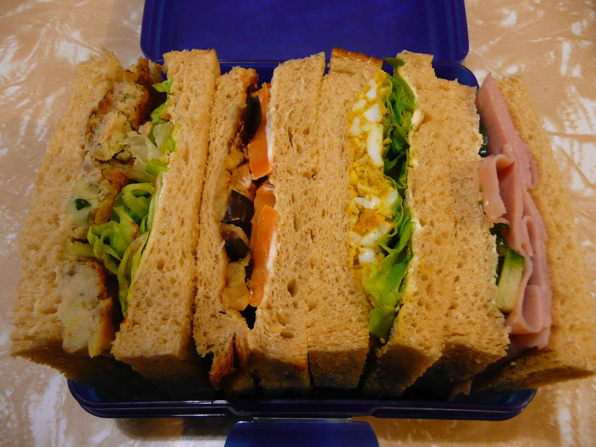 Sandwich bento