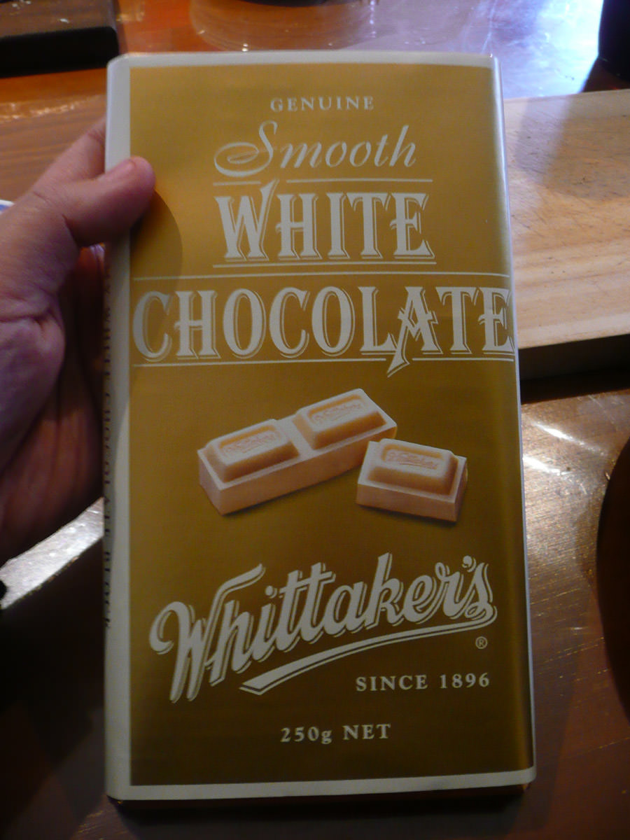 Mum's white chocolate
