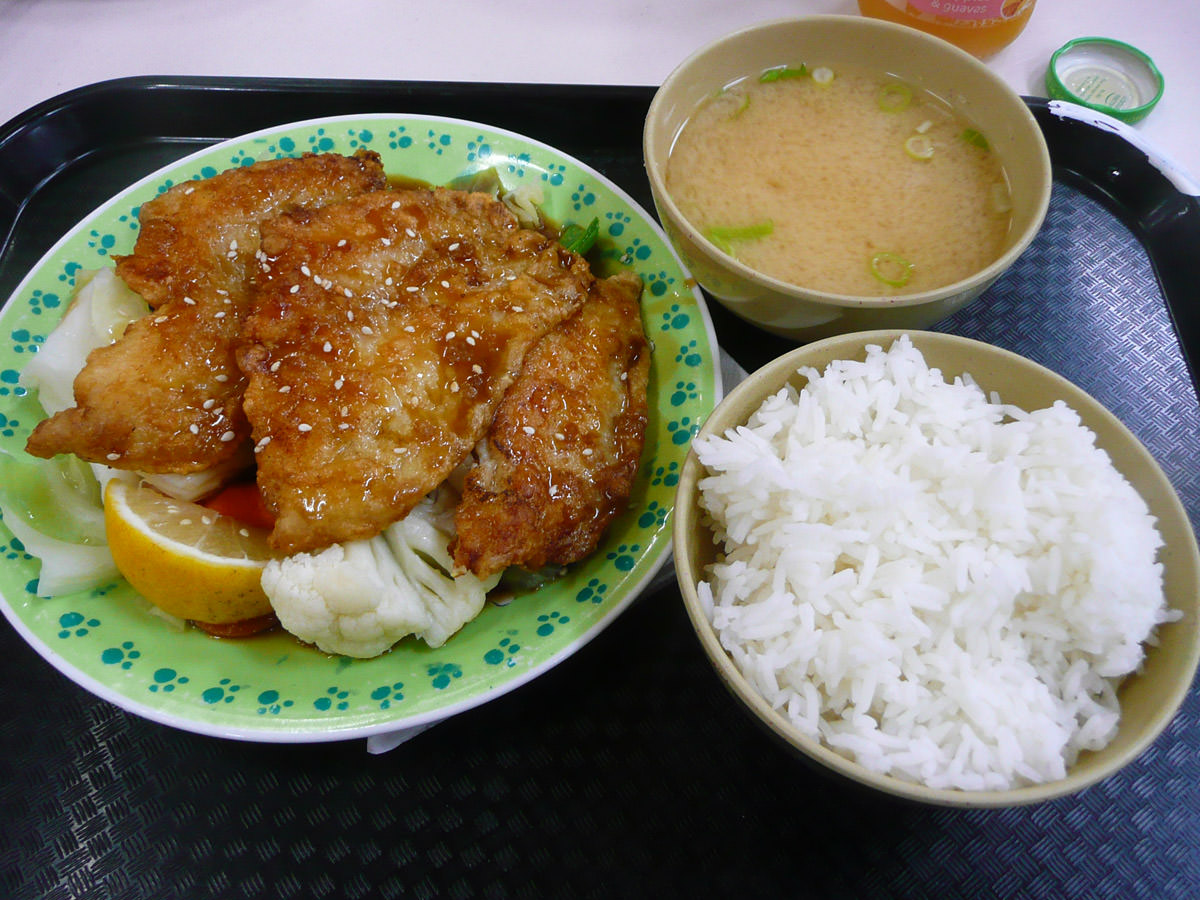 Teriyaki fish set