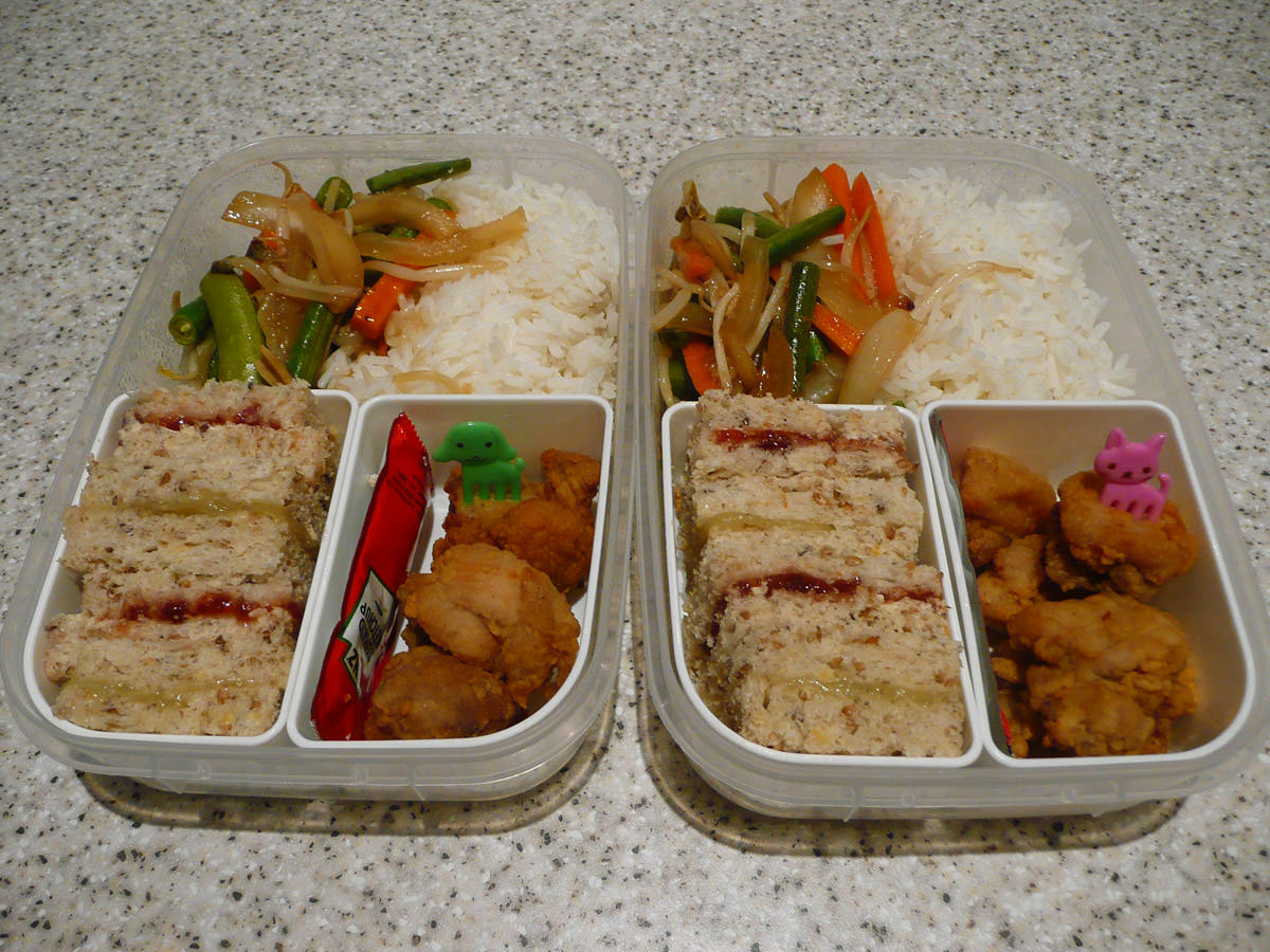 Bento lunches for two