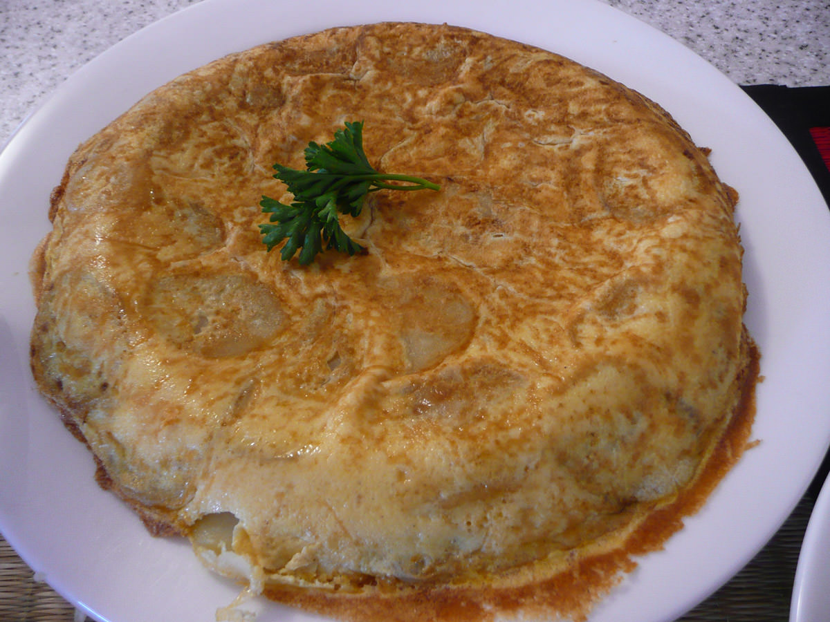 Tortilla - Spanish style potato omelette