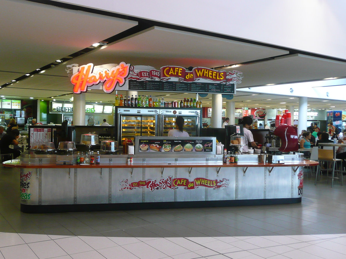 Harry's Cafe De Wheels at Sydney Airport, Terminal 2