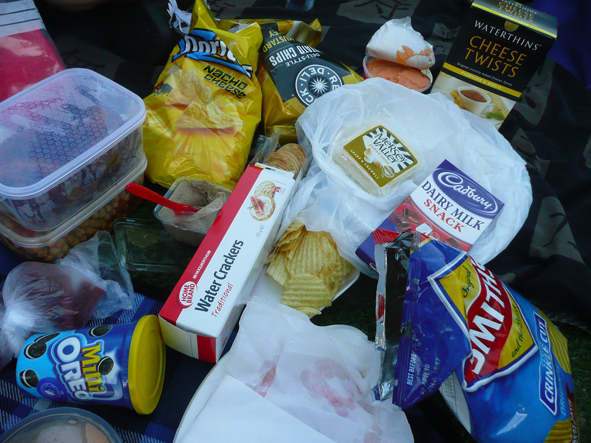 Messiest picnic ever