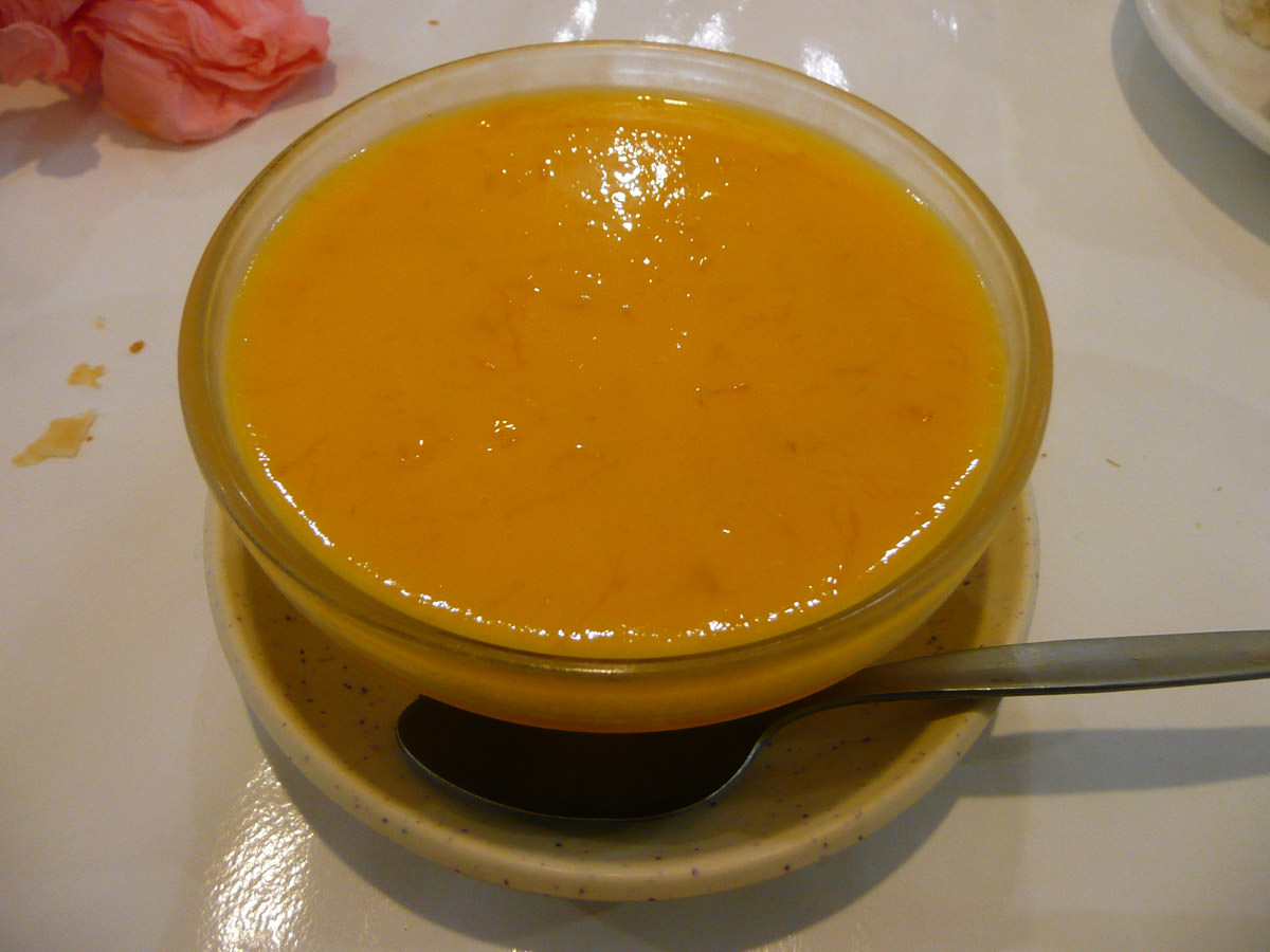 Mango pudding (Jac's favourite)