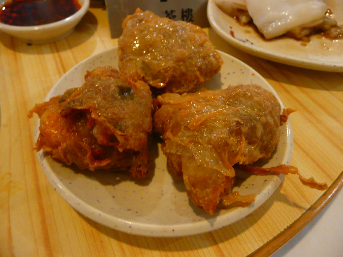 Deep fried crab meat ball