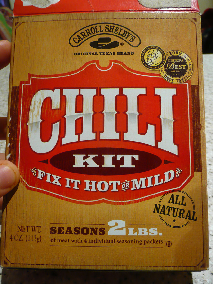 Carroll Shelby's Original Texas Brand Chili Kit