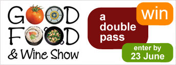 Win a double pass to the Good Food & Wine Show Perth
