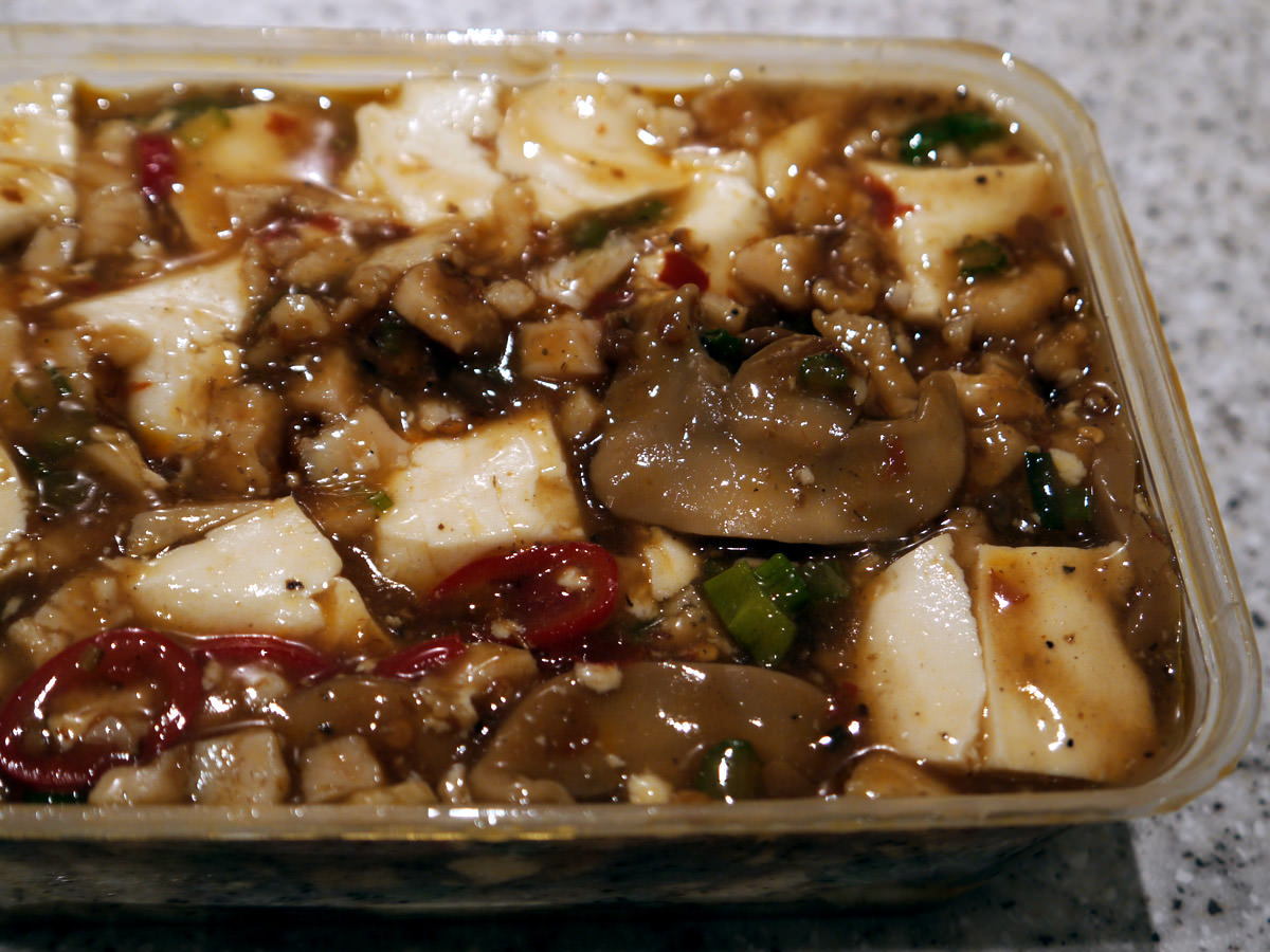 Szechuan tofu (mapo tofu)