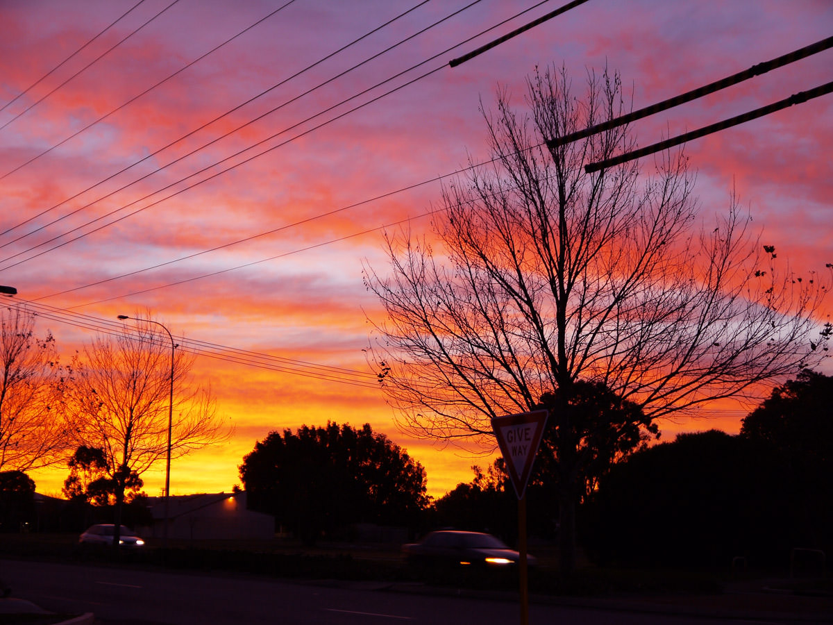 Riverton sunset