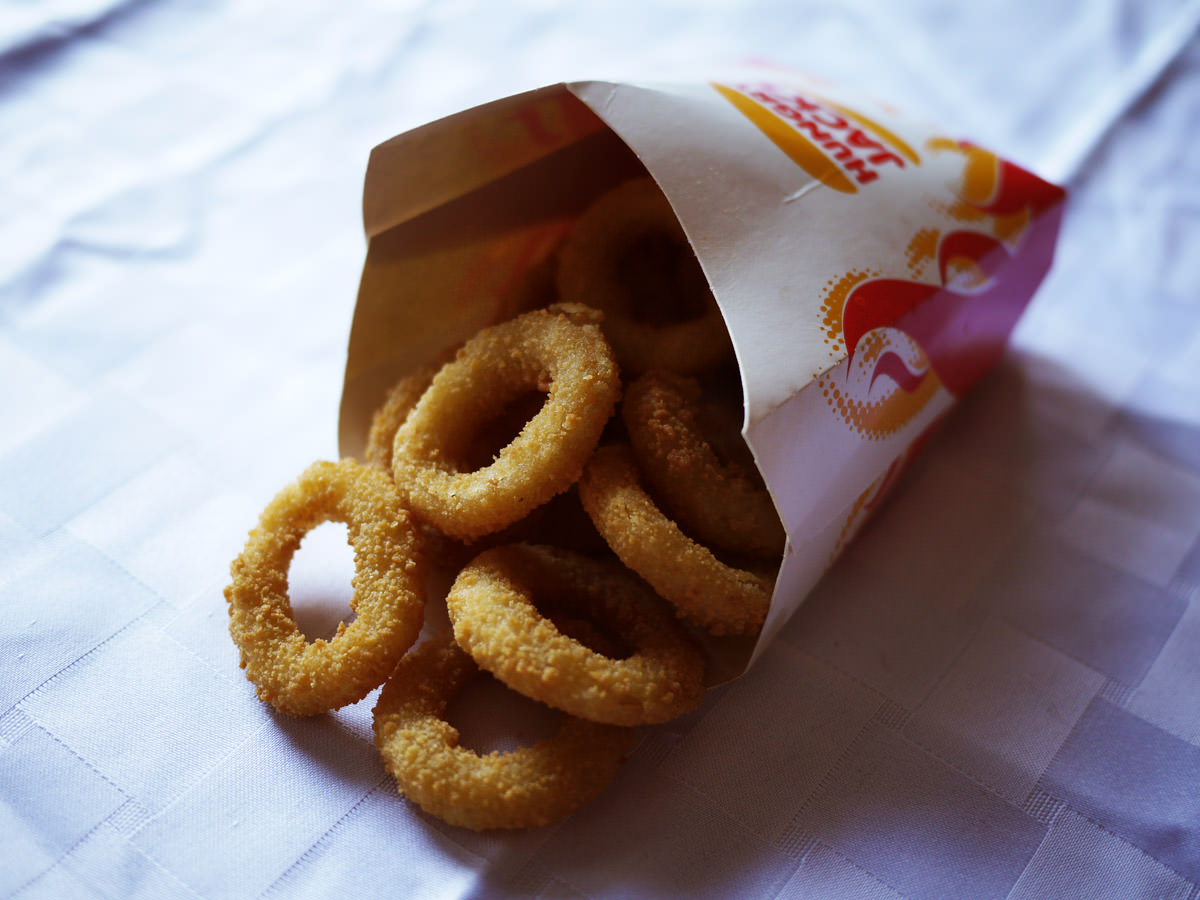 Hungry Jack's onion rings