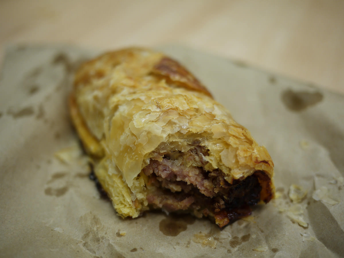 Sausage roll from City Farm