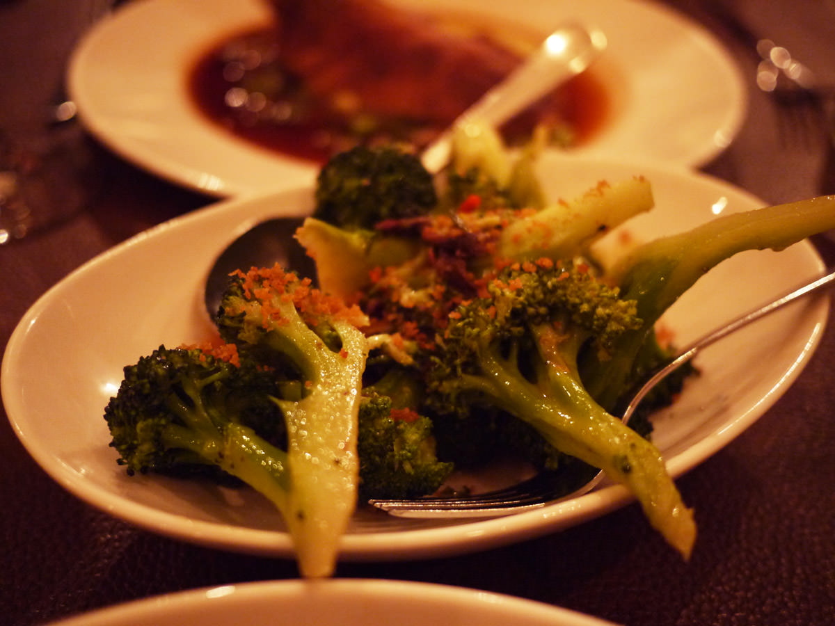 Broccoli, anchovy, garlic