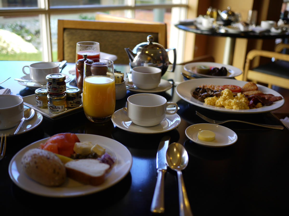 Buffet breakfast, Hyatt Hotel Canberra