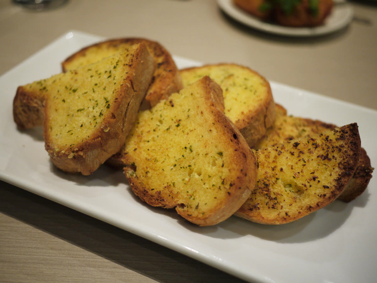 Herb and garlic bread