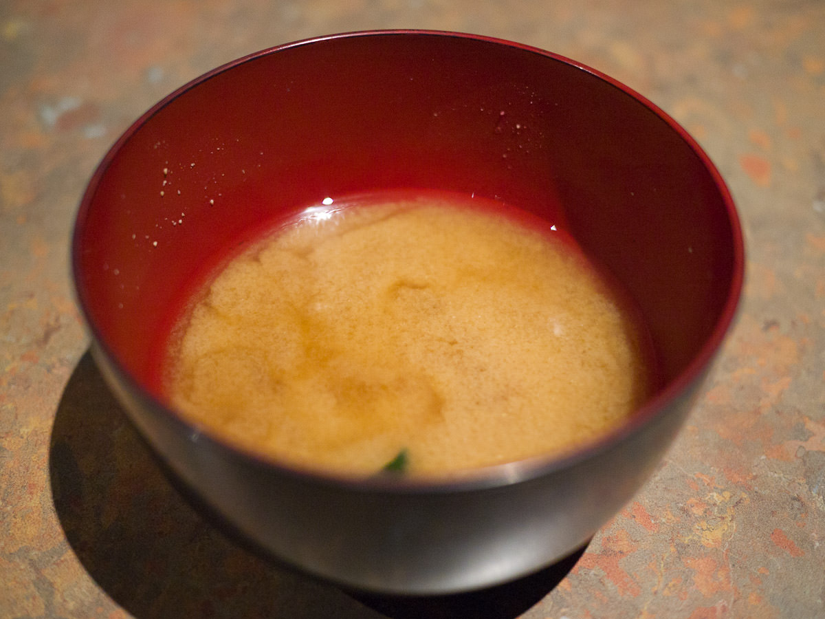 Miso soup (AU$1.00)