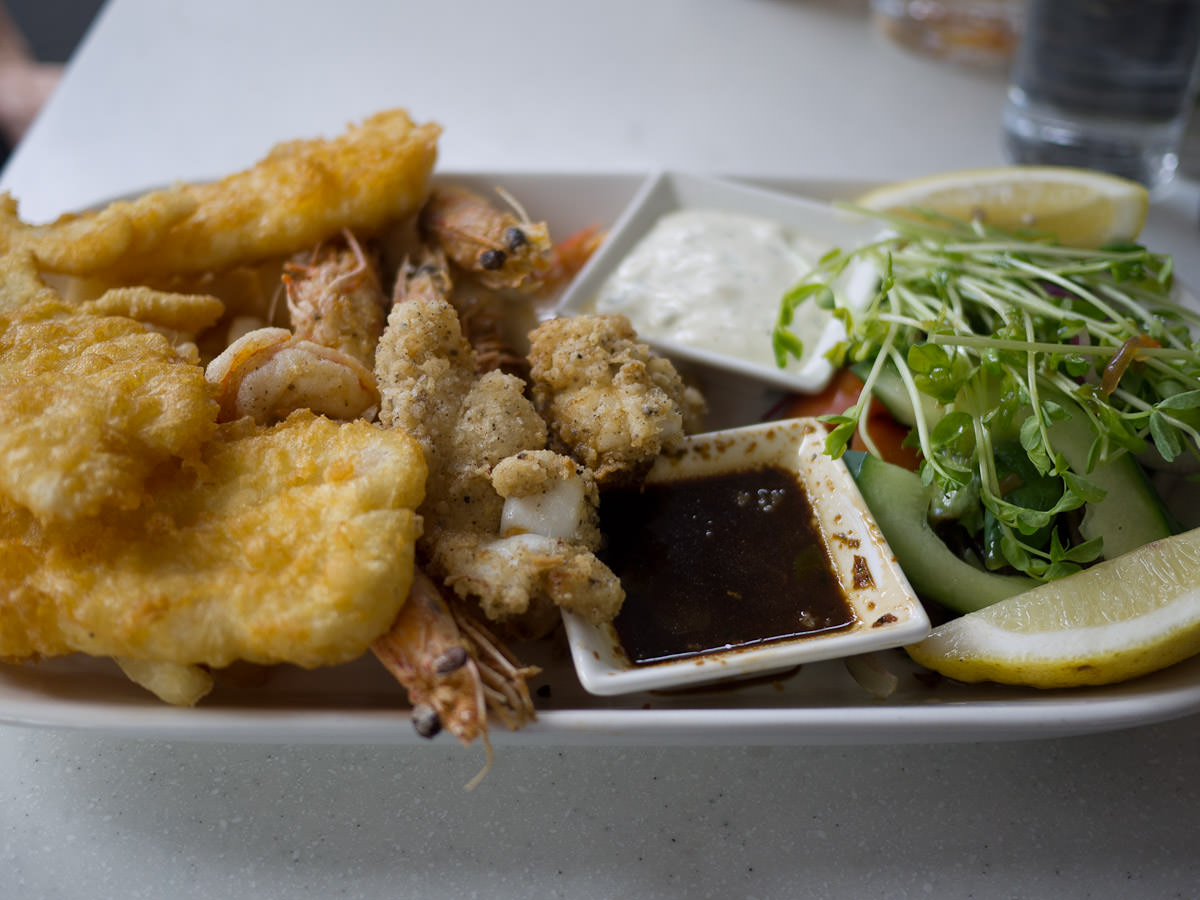 Seafood platter (shared between two)