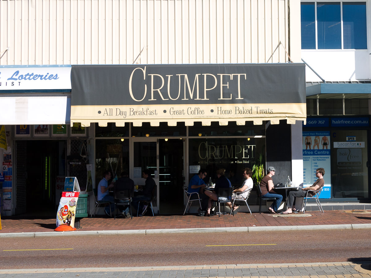 Crumpet - frontage