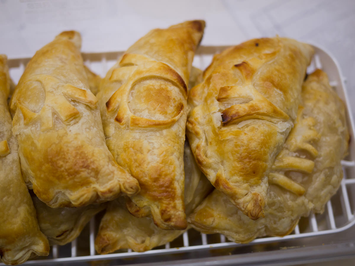 Chicken and vegetable turnovers by Juji