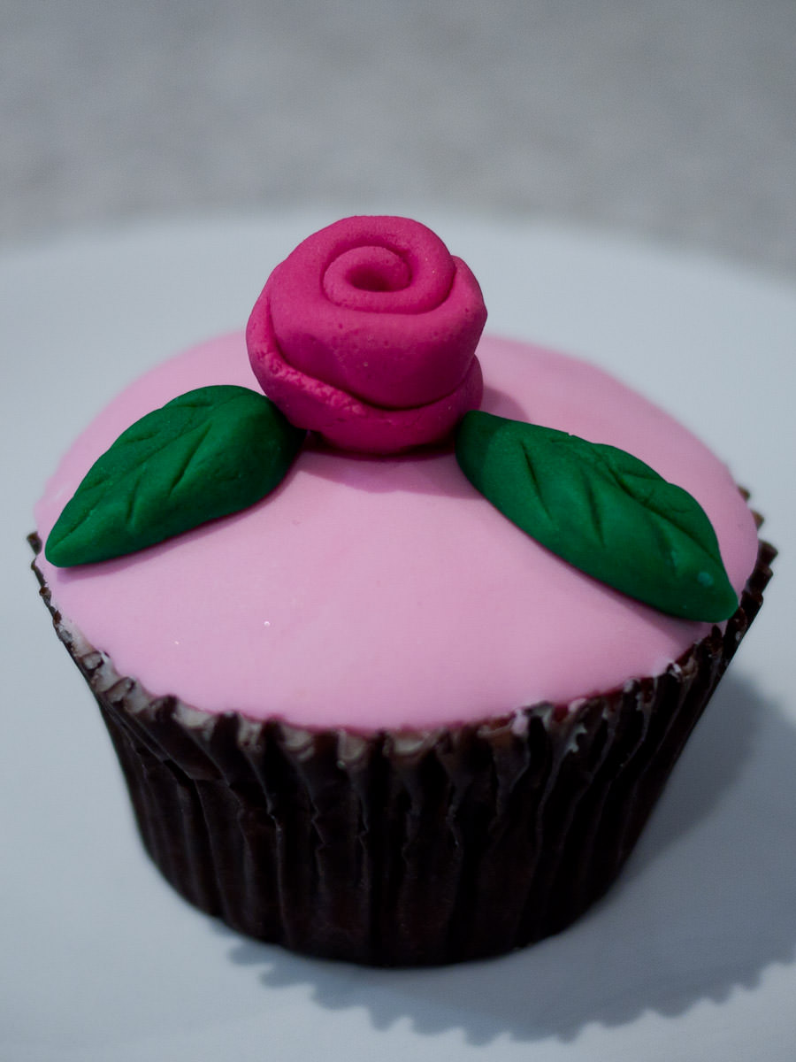 My rose cupcake
