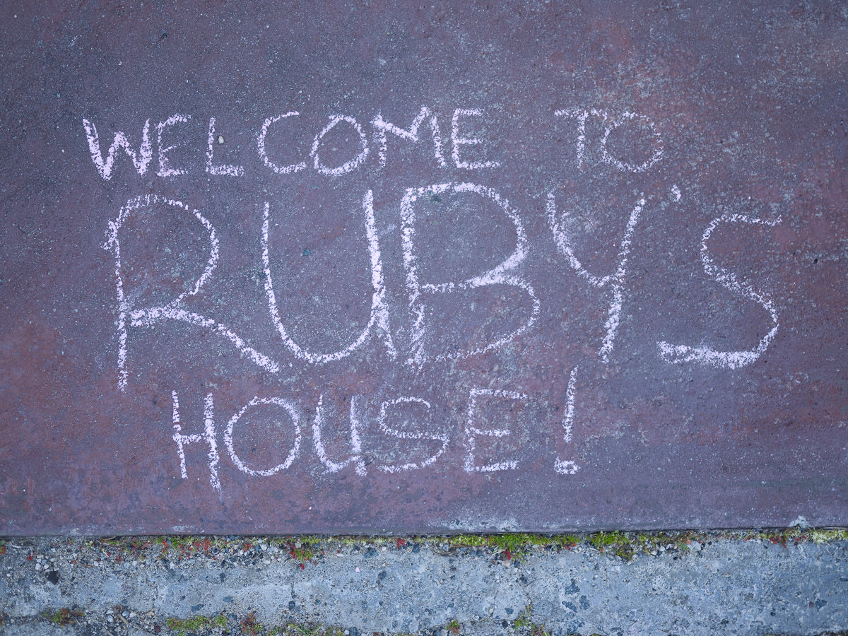 Welcome to Ruby's house!