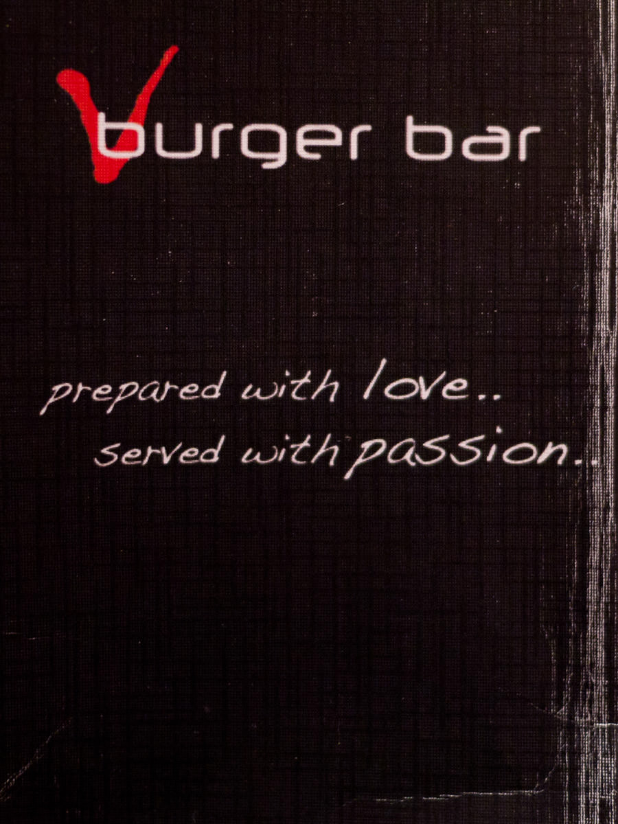 V Burger Bar - prepared with love... served with passion