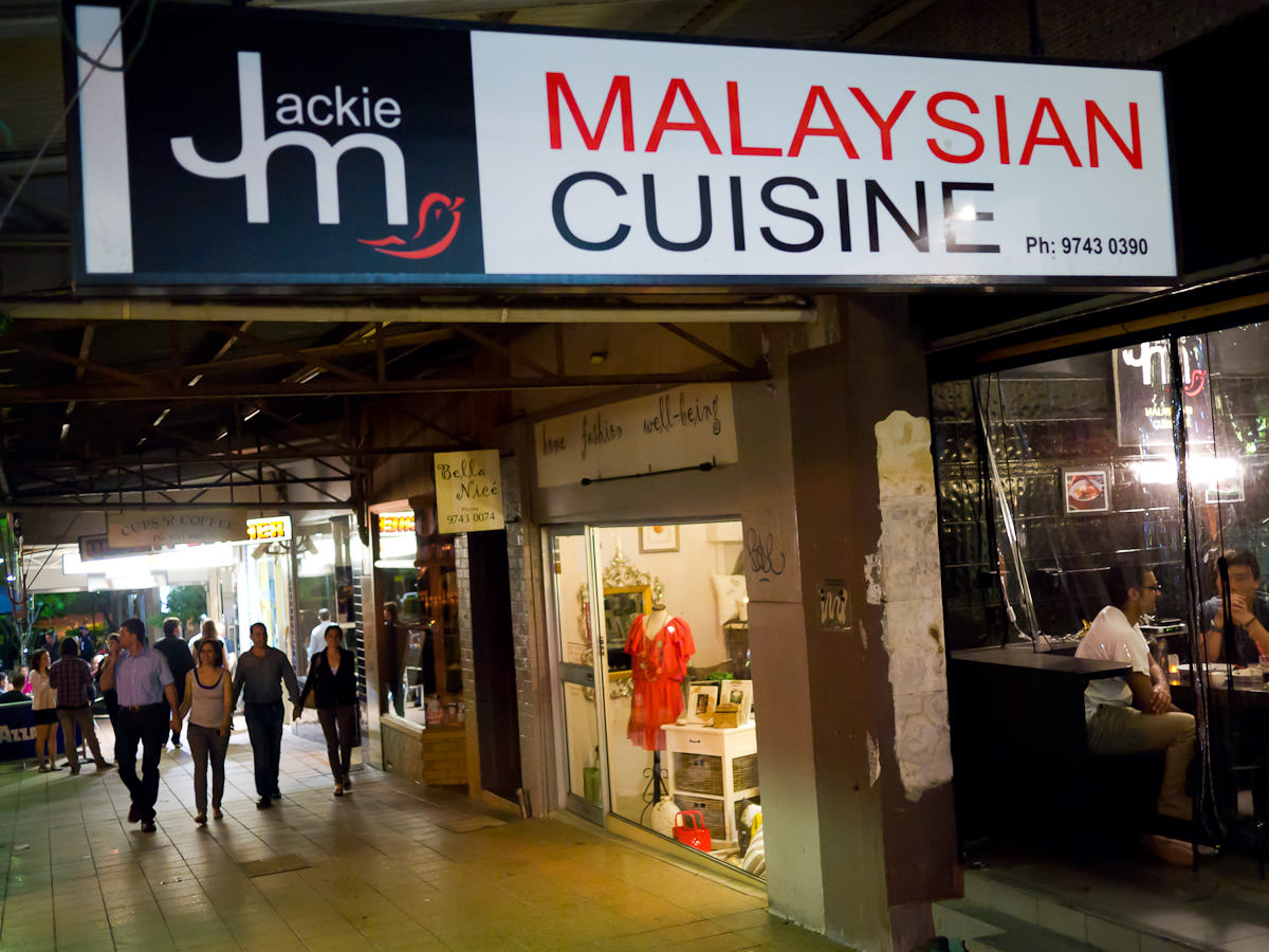Jackie M Malaysian Cuisine, Concord