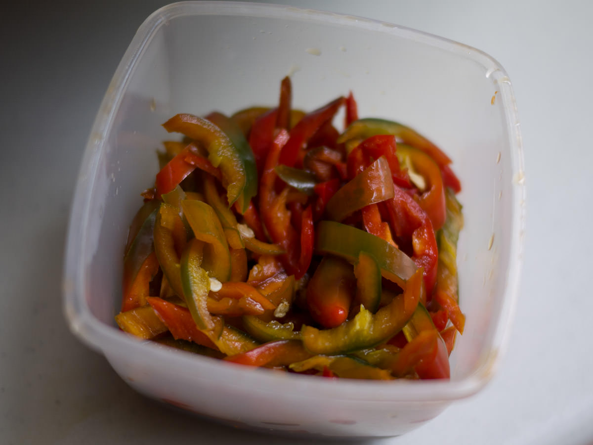 Chillies to go with the noodles