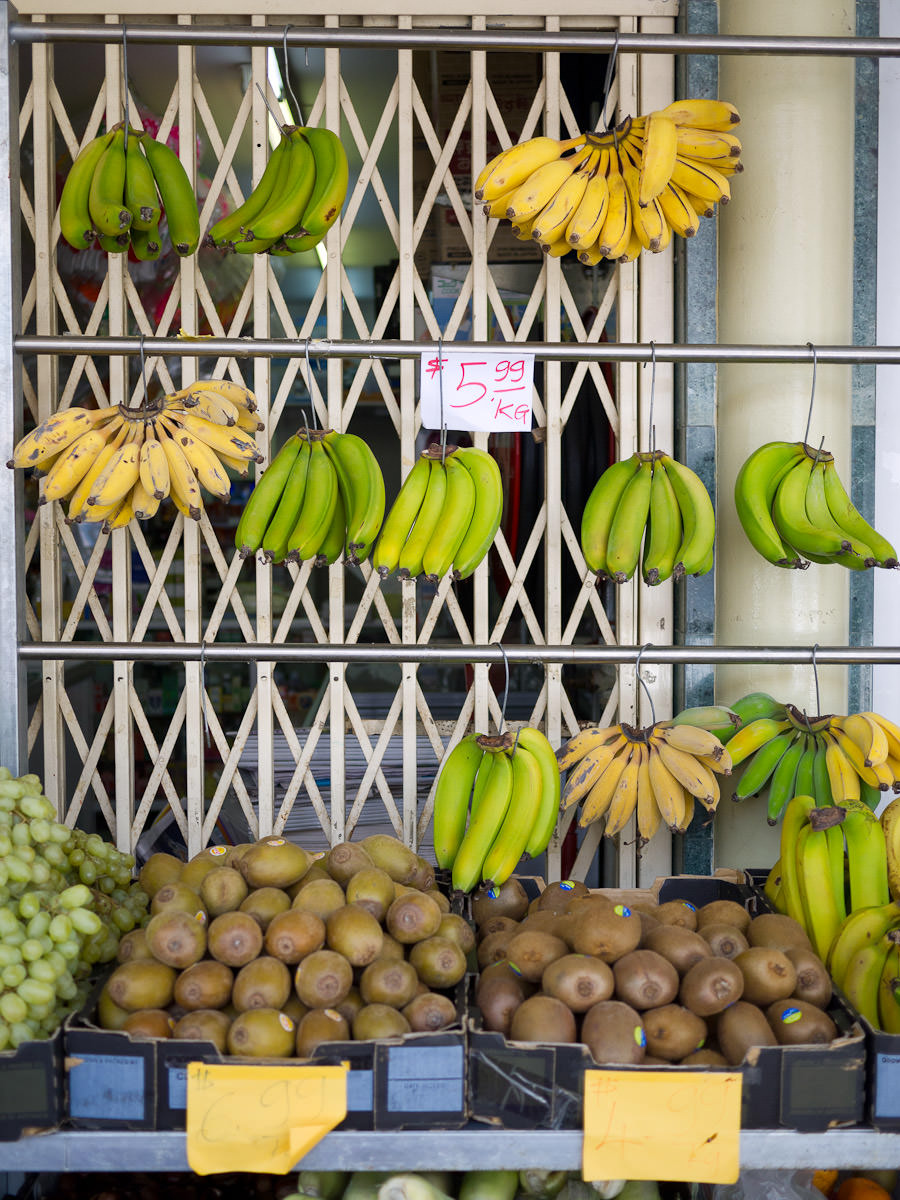 Bananas, kiwifruit and grapes, Cabramatta