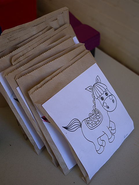 Pony party bags