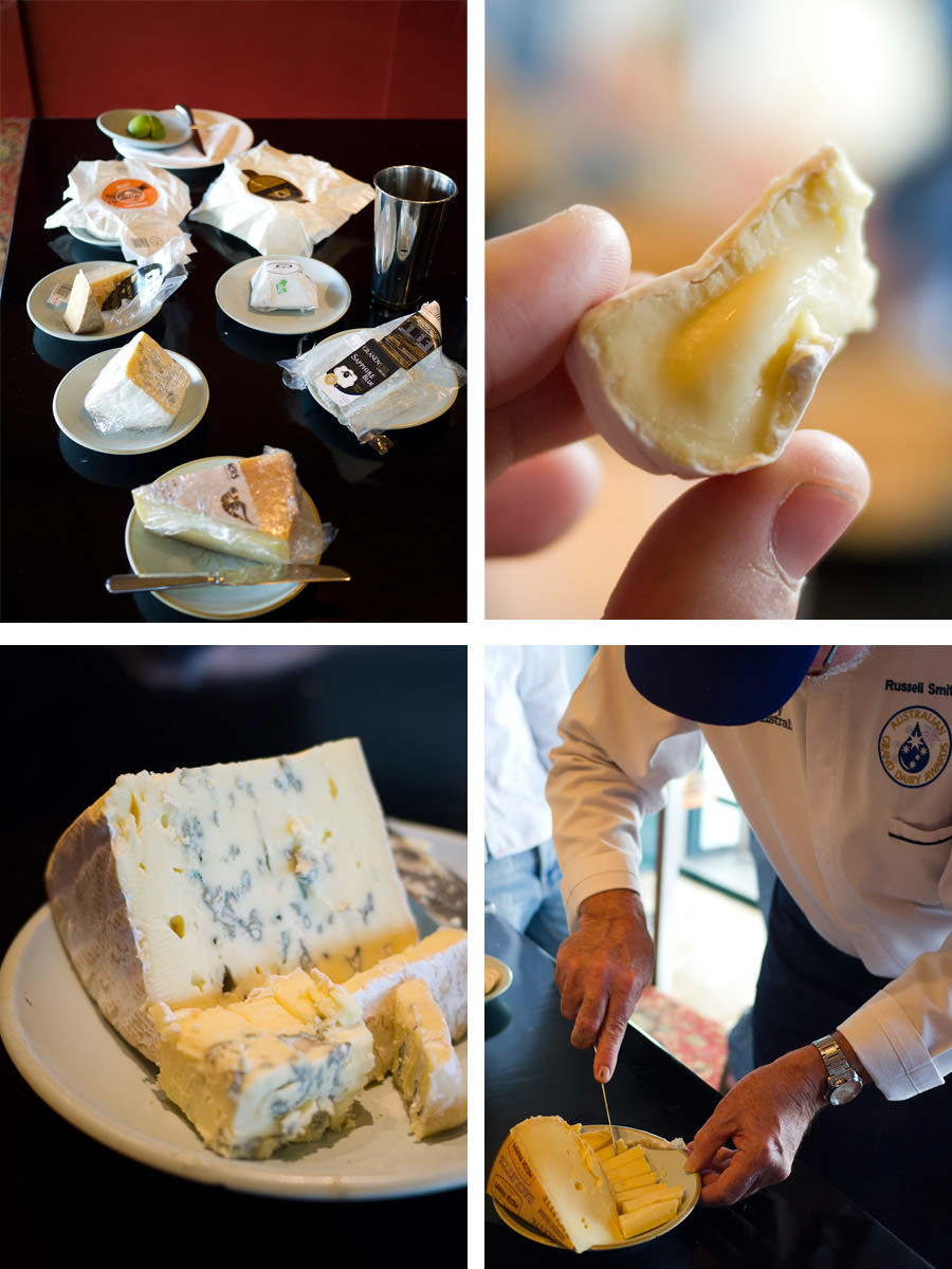 Russell Smith - cheese tasting