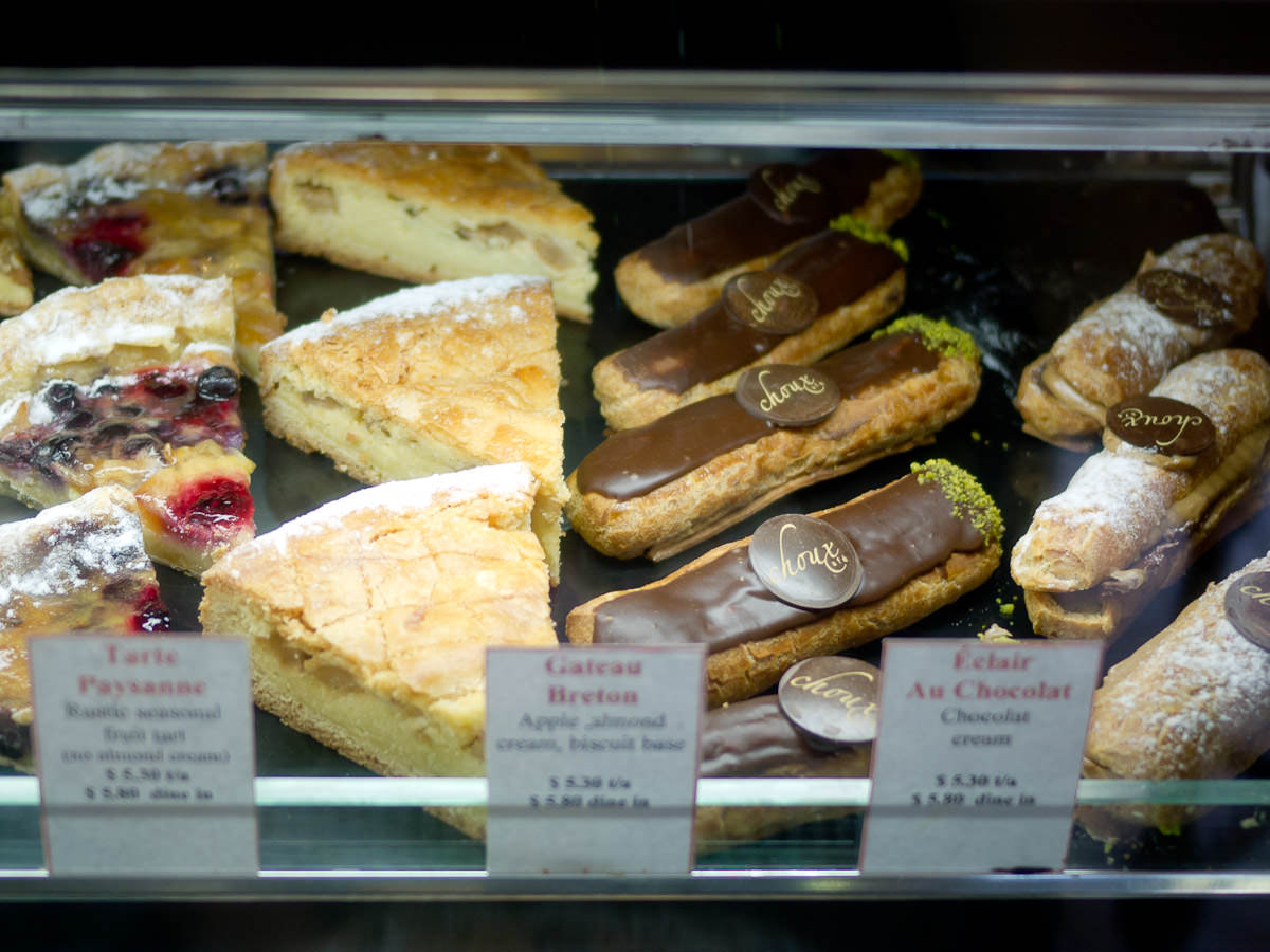 Pastries, Choux Cafe, Swanbourne